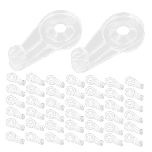 Tofficu 200 Sätze Teiliges Glasclips Transparent mit Schrauben Stabile Halter für Glastüren Schranktüren und Spiegel Flexibles Design für Verschiedene Glasstärken Modernes Verdecktes von Tofficu