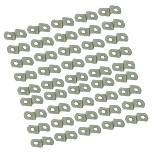 Tofficu 200 Stück Teiliges mit Trapezförmigen Fotorahmen-rückplatten Stabile Verbindungselemente für Bilderrahmen Einfach zu Montierende Rückwände für DIY Wanddeko von Tofficu