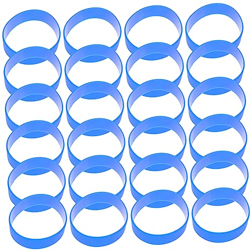Tofficu Stück Farbsublimations-Silikonband Elastic Band zwillengummi Elastischer Sublimationspapierhalter elastische Sublimationsringe DIY-Sublimationsringbänder Papierhalterringe von Tofficu