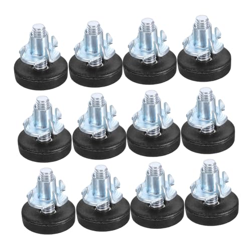 Tofficu 24 Stück Teiliges Verstellbare Möbelfüße Schwarz Höhenverstellbare Möbel nivellierpads für Tische Stühle Schränke Werkbänke rutschfeste Stabilisierung und Präzise Tofficu 24 Stück Teiliges Verstellbare Möbelfüße Schwarz Höhenverstellbare Möbel nivellierpads für Tische Stühle Schränke Werkbänke rutschfeste Stabilisierung und Präzise von Tofficu