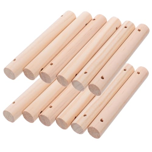 Tofficu 26 Stück Rohstoffe für Vogelkäfigstäbe Bastelholzstangen für DIY -Leiter runde Holzstangen zum Handwerk runde Holzstangen für Projekte Leiter Stufenholzstangen zum Handwerk Beige Tofficu 26 Stück Rohstoffe für Vogelkäfigstäbe Bastelholzstangen für DIY -Leiter runde Holzstangen zum Handwerk runde Holzstangen für Projekte Leiter Stufenholzstangen zum Handwerk Beige von Tofficu
