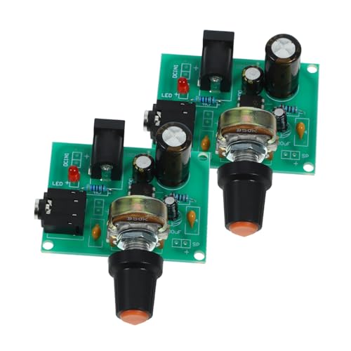 Tofficu 2Sätze Mini Audioverstärkerplatine Low Power DIY Verstärkermodul für Großartigen und Flexible Stromversorgung Tofficu 2Sätze Mini Audioverstärkerplatine Low Power DIY Verstärkermodul für Großartigen und Flexible Stromversorgung von Tofficu