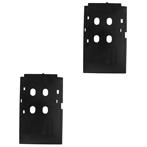 Tofficu 2stücke PVC Id-kartendrucker Tray Wiederverwendbarer Kartendrucker Mit Praktischem Design Geeignet Für Hochwertiges Langlebiges Material Für Mitgliedskarten Und Ausweise von Tofficu