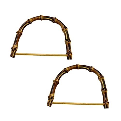 Tofficu 2stücke Handgemachte D-förmige Bambusgriffe Für DIY Taschen Für Handtaschen Und Bastelprojekte Zubehör Für Kreative Gestaltung Tofficu 2stücke Handgemachte D-förmige Bambusgriffe Für DIY Taschen Für Handtaschen Und Bastelprojekte Zubehör Für Kreative Gestaltung von Tofficu