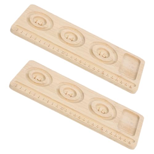 Tofficu 2stücke Makrameebrett Aus Holz Für Schmuckherstellung Armbandablage Mit Vielen Fächern Zum Basteln Und Ordnen Von Perlen Perlenbrett Für Armbänder Mit Stabiler Basis Und Tofficu 2stücke Makrameebrett Aus Holz Für Schmuckherstellung Armbandablage Mit Vielen Fächern Zum Basteln Und Ordnen Von Perlen Perlenbrett Für Armbänder Mit Stabiler Basis Und von Tofficu