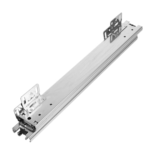 Tofficu 2stücke Schubladenführungen Mit Vollauszug Für Verschiebbare Gewürzregale Einfache Montage Verstellbare Schienenlänge Seitliche Montage Mit Lager von Tofficu