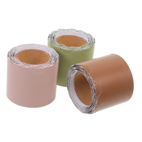 Tofficu 3 Rollen Bulletin Board Border Paper Abnehmbare Wellenförmige Pinnwand bordüre aus Papier Farbige Schulklassenzimmer dekoration für Tafel Fenster Büro Party Tofficu 3 Rollen Bulletin Board Border Paper Abnehmbare Wellenförmige Pinnwand bordüre aus Papier Farbige Schulklassenzimmer dekoration für Tafel Fenster Büro Party von Tofficu