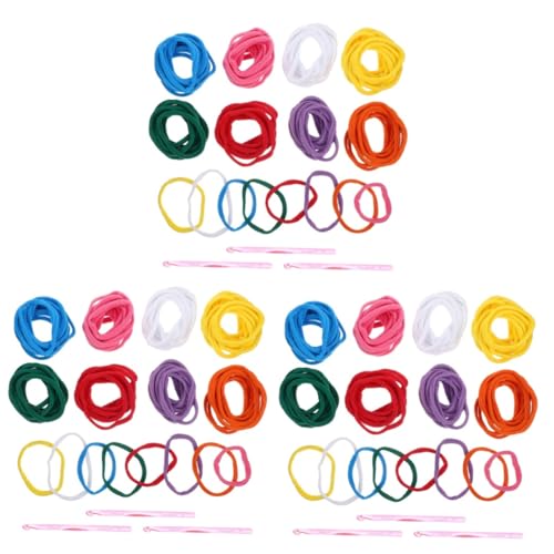 Tofficu 3 Sätze elastischer Kordelstricker Haken Makramee-Schnur Weihnachten wichtelgeschenk basteln Set bastelset Werkzeug DIY-Projekte liefert Webstuhlschlaufen für das Handwerk Plastik Tofficu 3 Sätze elastischer Kordelstricker Haken Makramee-Schnur Weihnachten wichtelgeschenk basteln Set bastelset Werkzeug DIY-Projekte liefert Webstuhlschlaufen für das Handwerk Plastik von Tofficu