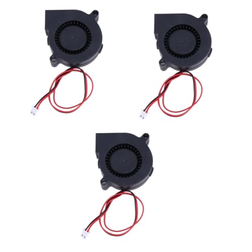 Tofficu 3 Stück 3D-Drucklüfterzubehör 3D-Druckergebläse Hot-End-Lüfter 3D-Druckerzubehör 3D-Druckerteile 3D-Druckergebläse Gebläselüfter Zum Kühlen des Kühlkörpers von Tofficu