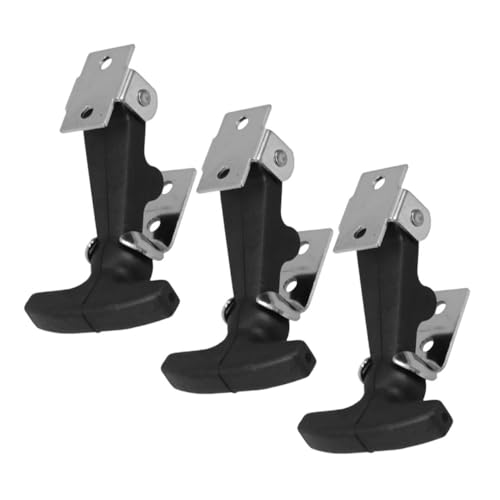 Tofficu 3 Stück Elastischer Gummi Boxverschluss Teiliges mit Griff Vibrationsdämpfender Hasp Latch für Werkzeugkasten und Motorhauben Langlebig und Vielseitig Einsetzbar von Tofficu