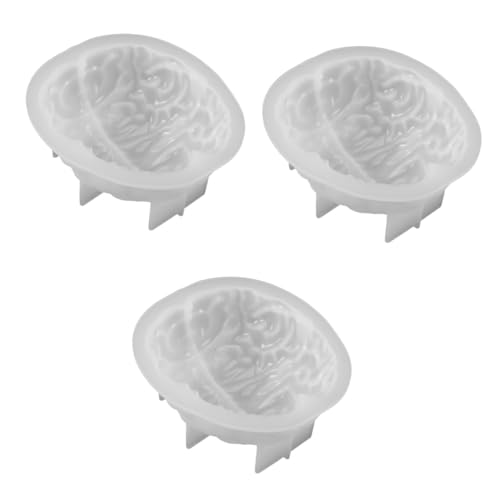 Tofficu 3 Stück Halloween Kerzenproben Ornament Aus Silikon Menschliches Gehirn Kerzenmacher Kerzen Betriebene Dekorationen Gefälschte Hirnförmige Seifenform Tofficu 3 Stück Halloween Kerzenproben Ornament Aus Silikon Menschliches Gehirn Kerzenmacher Kerzen Betriebene Dekorationen Gefälschte Hirnförmige Seifenform von Tofficu
