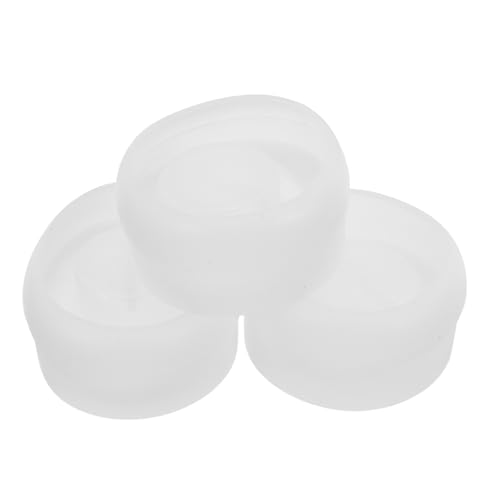 Tofficu 3 Stück Kreative Kerzenschimmel Seifen-Bastelformen Säule Candlestick Formen Silikonform für Kerzenhalter Silikonformen für Kerzen Kristallformen für Harz Kerzenform Kieselgel Weiß von Tofficu