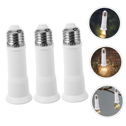 Tofficu 3 Stück Lampenfassung Adapter Verlängerungssockel Lichtsockel zu Lichtadapter Vielseitig Einsetzbar für Küche Schlafzimmer Laden Restaurant Bibliothek Tofficu 3 Stück Lampenfassung Adapter Verlängerungssockel Lichtsockel zu Lichtadapter Vielseitig Einsetzbar für Küche Schlafzimmer Laden Restaurant Bibliothek von Tofficu