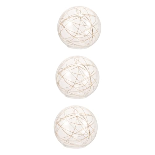 Tofficu 3 Stück Lampenschirm Ersatz Transparente Kugel für Deckenleuchten Pendelleuchten Kronleuchter Durchmesser für Wohnzimmer Schlafzimmer Küche und Tofficu 3 Stück Lampenschirm Ersatz Transparente Kugel für Deckenleuchten Pendelleuchten Kronleuchter Durchmesser für Wohnzimmer Schlafzimmer Küche und von Tofficu