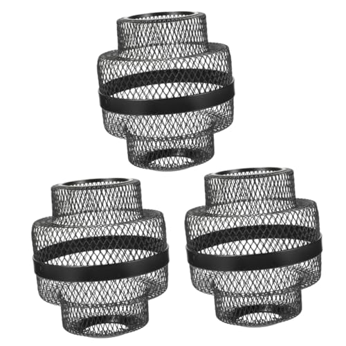 Tofficu 3 Stück Pendelleuchten Lampenschirm Eisen Dekorativer Käfig Lampenschirm für Hängelampe für Badezimmer Schlafzimmer Küche und Höhe Schlichte Geometrische Form Tofficu 3 Stück Pendelleuchten Lampenschirm Eisen Dekorativer Käfig Lampenschirm für Hängelampe für Badezimmer Schlafzimmer Küche und Höhe Schlichte Geometrische Form von Tofficu