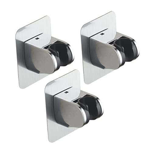 Tofficu 3 Stück Punch Duschhalter Duschschlauchhalter Abnehmbare Duschwandhalterung Duschregal Ohne Bohren Duschkopfgestell Selbstklebende Duschdüsenbasis Duschkopfhalterung Silber Tofficu 3 Stück Punch Duschhalter Duschschlauchhalter Abnehmbare Duschwandhalterung Duschregal Ohne Bohren Duschkopfgestell Selbstklebende Duschdüsenbasis Duschkopfhalterung Silber von Tofficu