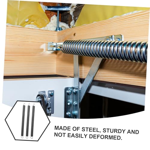 Tofficu 3 Stück Teiliges Dachbodentreppen federn Ersatzset aus Robustem Stahl Kompatibel mit Century Langlebige Spannfedern für Sichere und Stabile Lagerung Einfache Montage Platzsparend Tofficu 3 Stück Teiliges Dachbodentreppen federn Ersatzset aus Robustem Stahl Kompatibel mit Century Langlebige Spannfedern für Sichere und Stabile Lagerung Einfache Montage Platzsparend von Tofficu