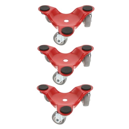 Tofficu 3 Stück Teiliges Möbeltransport Dolly mit Rad Design Hohe Tragfähigkeit Multifunktionales Möbelrollwagen für Einfaches Verschieben Schwerer Möbelstücke und Haushaltsgeräte von Tofficu