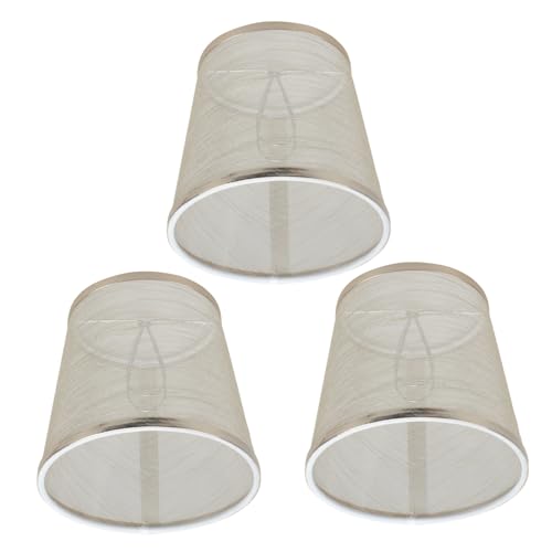 Tofficu 3 Stück Transparente Stoff lampenschirme Feines Gauze material Clip Deckenlampenschirm Schutz für Deckenleuchten Für Wohnzimmer Schlafzimmer Romantische Beleuchtung Tofficu 3 Stück Transparente Stoff lampenschirme Feines Gauze material Clip Deckenlampenschirm Schutz für Deckenleuchten Für Wohnzimmer Schlafzimmer Romantische Beleuchtung von Tofficu