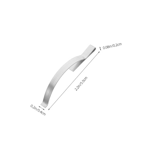 Tofficu 30 Stück Teiliges Edelstahl Fensterrahmen Federklammern Spannungs eckclips für Stabile Fliegengitter Befestigung Einfache Montage Einsetzbar von Tofficu