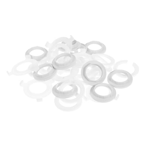 Tofficu 30 Stück Teiliges Lampenschirm-adapterringe zu Lampenschirm-Umwandler Lampenfassung Adapterringe Vielseitige Lampenhalter Zubehör Einfache Installation Stabile von Tofficu