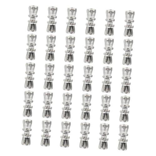 Tofficu 30 Stück Teiliges Schraubverschluss Halsketten und Armbänder Langlebige Kupfer perlenkappen DIY Schmuckherstellungszubehör Stilvoll und Vielseitig für Handgefertigten Schmuck Tofficu 30 Stück Teiliges Schraubverschluss Halsketten und Armbänder Langlebige Kupfer perlenkappen DIY Schmuckherstellungszubehör Stilvoll und Vielseitig für Handgefertigten Schmuck von Tofficu
