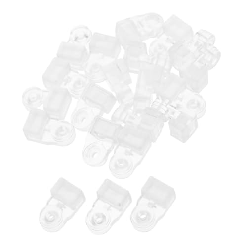 Tofficu 30 Stück Transparente Halte Clips für Spiegel und Schranktüren Stabiler Glasschutz mit Schrauben Für Verschiedene Glasstärken Geeignet Tofficu 30 Stück Transparente Halte Clips für Spiegel und Schranktüren Stabiler Glasschutz mit Schrauben Für Verschiedene Glasstärken Geeignet von Tofficu