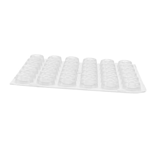 Tofficu 36 Stück Transparent PVC Möbel Cabinet Mute Pads Geräuschdämpfende Stoßpuffer für Möbel Selbstklebend Einfache Montage für Zuhause Hotel Schule und Kinderzimmer Tofficu 36 Stück Transparent PVC Möbel Cabinet Mute Pads Geräuschdämpfende Stoßpuffer für Möbel Selbstklebend Einfache Montage für Zuhause Hotel Schule und Kinderzimmer von Tofficu