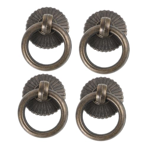 Tofficu 4 STÜCKE Vintage Möbelgriffe aus Langlebiger Legierung in Retro Bronze Optik Komfortable Schubladengriffe für Kommode Schrank Schlafzimmer und Wohnzimmer Korrosionsbeständig und Tofficu 4 STÜCKE Vintage Möbelgriffe aus Langlebiger Legierung in Retro Bronze Optik Komfortable Schubladengriffe für Kommode Schrank Schlafzimmer und Wohnzimmer Korrosionsbeständig und von Tofficu