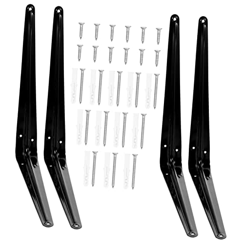 Tofficu 4 Sätze Eckwinkel Halterungen Robustem Metall für Wandregale Schrauben für Diy zur Platzersparnis Einfach zu Montieren Unsichtbare Unterstützung Langlebig und Stabil Tofficu 4 Sätze Eckwinkel Halterungen Robustem Metall für Wandregale Schrauben für Diy zur Platzersparnis Einfach zu Montieren Unsichtbare Unterstützung Langlebig und Stabil von Tofficu