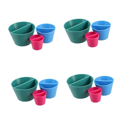 Tofficu 4 Sätze Kegelkeramik Bemalen Töpferwerkzeuge Zum Selbermachen Container Können Vasen Panzern Vase Forming Formen Zuchtpanzervase Möbelrollenbecher Blumentopf Plastik 3 Stück * 4 von Tofficu