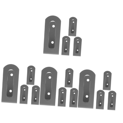 Tofficu 4 Sätze Wandmontierter Keyboardständer Tastatur-wandaufhänger Tastaturen Leise Tastatur Ergonomisch Unterstützung Lagerung Tastaturregal Wandregal Kohlenstoffstahl Grey 4 Stück * 4 von Tofficu
