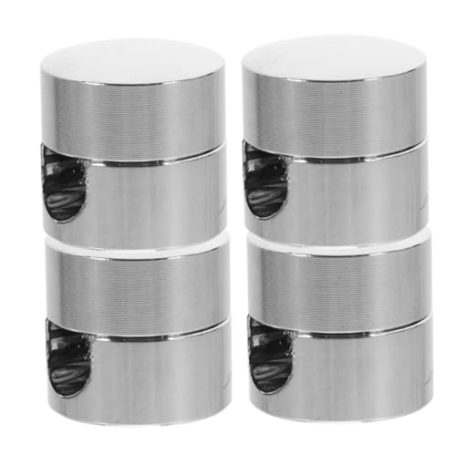 Tofficu 4 Stück Aluminium Light Swag Hooks für Deckenlampen Kabelbefestigung Langlebig Rostfrei Einfache Montage Geeignet für Pendelleuchten Textilkabel von Tofficu