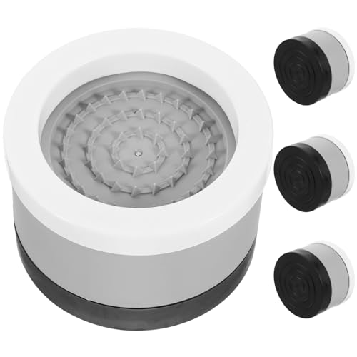 Tofficu 4 Stück Beinpolster Für Tisch Beine Fußpolster Für Möbel Pads Möbelstopper Tischbein Schutz Beschützer Stuhlbein-bodenschoner, Rechteckig Plastik Grey Tofficu 4 Stück Beinpolster Für Tisch Beine Fußpolster Für Möbel Pads Möbelstopper Tischbein Schutz Beschützer Stuhlbein-bodenschoner, Rechteckig Plastik Grey von Tofficu
