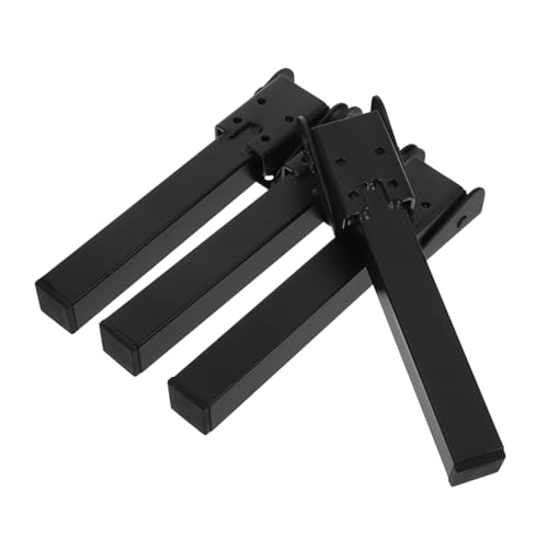 Tofficu 4 Stück Computer Schreibtisch Basis Tischbeine Metall Tischbein Faltbare Schreibtischbeine Computer Tischbein Computer Schreibtischbein Klappbare Beine Für Tisch Robuste von Tofficu