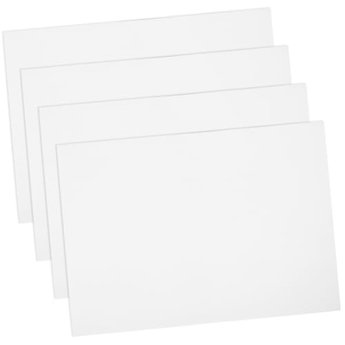 Tofficu 4 Stück Eva Schaumstoffplatten Weiß Bastelbogen für DIY Cosplay Requisiten Modellbau und Handwerk ohne Kleber Vielseitig Einsetzbar Tofficu 4 Stück Eva Schaumstoffplatten Weiß Bastelbogen für DIY Cosplay Requisiten Modellbau und Handwerk ohne Kleber Vielseitig Einsetzbar von Tofficu