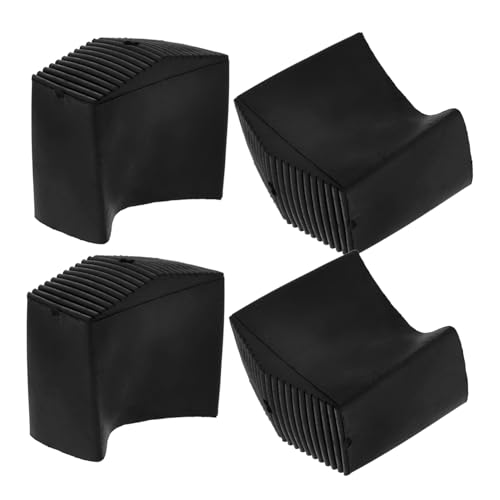 Tofficu 4 Stück Rutschfeste Leiterfußabdeckungen Dicke Verschleißfeste Gummipads für Leitern Robuste Schutzkappen mit Großflächiger Auflagefläche Ersatz für Haushalts Verlängerungsleitern Tofficu 4 Stück Rutschfeste Leiterfußabdeckungen Dicke Verschleißfeste Gummipads für Leitern Robuste Schutzkappen mit Großflächiger Auflagefläche Ersatz für Haushalts Verlängerungsleitern von Tofficu