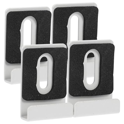 Tofficu 4 Stück Spiegelhalterung Robuste Metall Spiegelhalter Clips Quadratische Wandmontage für Rahmenlose Spiegel Klebepads Langlebig und Rutschfest Tofficu 4 Stück Spiegelhalterung Robuste Metall Spiegelhalter Clips Quadratische Wandmontage für Rahmenlose Spiegel Klebepads Langlebig und Rutschfest von Tofficu