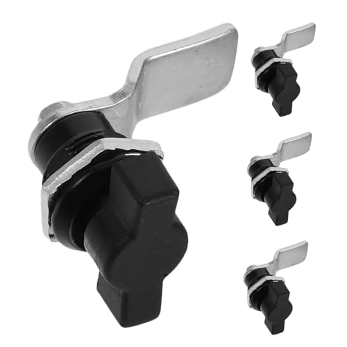 Tofficu 4 Stück T Griff Schubladenverschlüsse T Griff Verschlüsse Schrankgriffschloss Hochspannungs Schaltschrankschloss Metallschrankschlösser Schranktür Schlüsselschloss von Tofficu