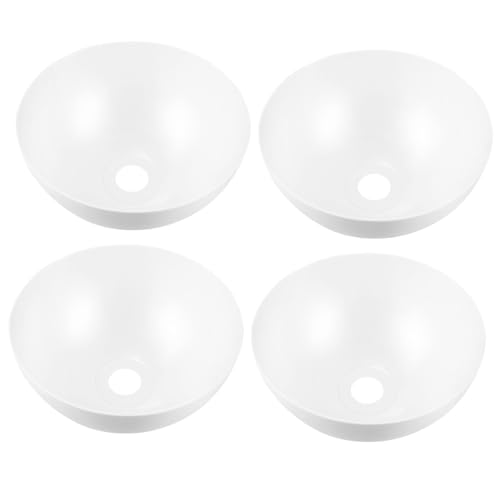 Tofficu 4 Stück Teiliges Kunststoff Lampenschirm Schalenförmige Lampenabdeckung Bruchsicherer Ersatz für Stehlampe Installieren Widerstandsfähig gegen Ausbleichen Dekoratives Design von Tofficu