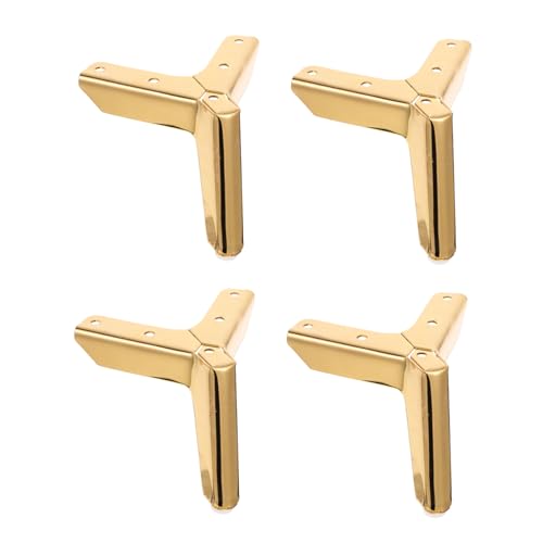 Tofficu 4 Stück Teiliges Metall Möbelfüße Dreieckige Möbelbeine Stabile Möbelstützfüße für Sofa Bett Kommode Wohnzimmer Tofficu 4 Stück Teiliges Metall Möbelfüße Dreieckige Möbelbeine Stabile Möbelstützfüße für Sofa Bett Kommode Wohnzimmer von Tofficu