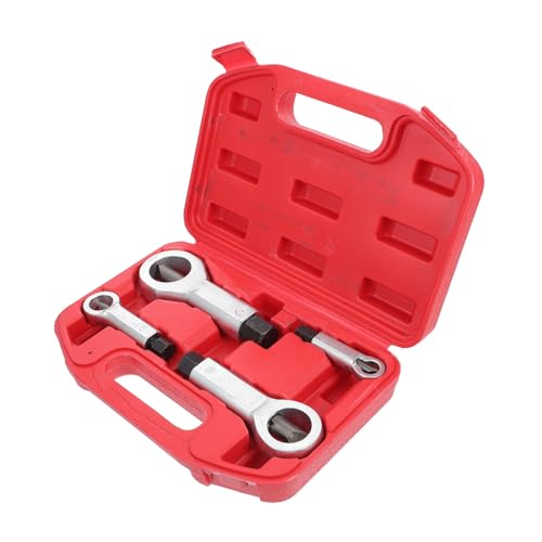 Tofficu 4 Stück Teiliges Nut Splitter Schwerlast Mutternsprenger Werkzeug zum Entfernen von Rostigen Gebrochenen und Beschädigten Muttern Praktischer Nut Separator für Heimwerker und von Tofficu