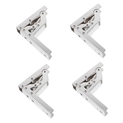 Tofficu 4 Stück Teiliges Spcc Metall Scharnier Klappbare Türscharniere für Küchenschränke und Möbel Rostfrei Geräuschlos Langlebig Einfache Montage Tofficu 4 Stück Teiliges Spcc Metall Scharnier Klappbare Türscharniere für Küchenschränke und Möbel Rostfrei Geräuschlos Langlebig Einfache Montage von Tofficu