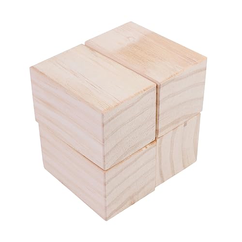 Tofficu 4 Stück Tischstützbeine büromöbel Furniture Legs stuhlbeine Couch Beine Sofa Legs tischbein ersatzteile für gartenmöbel Möbelstützen Füße Tischstützfüße Schrankbeine Hölzern Beige von Tofficu