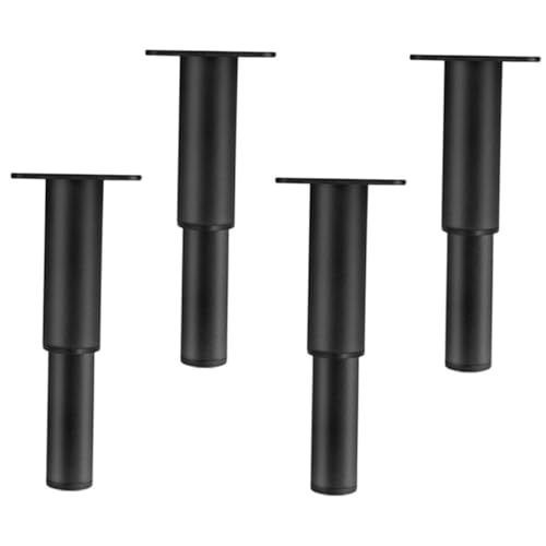 Tofficu 4 Stück Verstellbare Metall Möbelfüße Stabile Couch und Sesselbeine Höhenverstellbar Schwarze Möbelerhöhung für Tv Schrank Sofatisch Vielseitige Möbelstützen Tofficu 4 Stück Verstellbare Metall Möbelfüße Stabile Couch und Sesselbeine Höhenverstellbar Schwarze Möbelerhöhung für Tv Schrank Sofatisch Vielseitige Möbelstützen von Tofficu