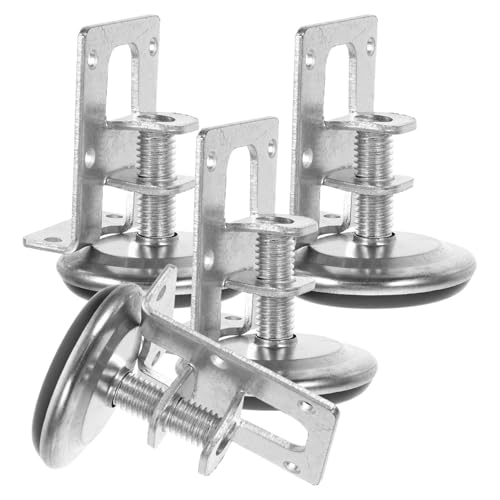 Tofficu 4 Stück Verstellbare Möbel nivellierfüße Anti rutsch pad für Schränke Tische Werkbänke Höhenverstellbare Schraubbare Stellfüße zur Lösung Unebener Böden und Stabiler Tofficu 4 Stück Verstellbare Möbel nivellierfüße Anti rutsch pad für Schränke Tische Werkbänke Höhenverstellbare Schraubbare Stellfüße zur Lösung Unebener Böden und Stabiler von Tofficu