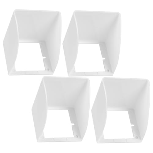 Tofficu 4 Stück Wetterfeste Steckdosenabdeckung aus Robustem Kunststoff Schützende Außensteckdosenhülle Wasserfest und Langlebig Einfache Montage für Balkon Garten und Innenräume Tofficu 4 Stück Wetterfeste Steckdosenabdeckung aus Robustem Kunststoff Schützende Außensteckdosenhülle Wasserfest und Langlebig Einfache Montage für Balkon Garten und Innenräume von Tofficu