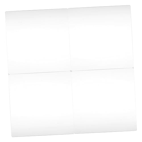 Tofficu 4Stücke Teiliges Selbstklebender Badezimmerspiegel Aufkleber Reflektierende Fliesenaufkleber für DIY Wanddekoration für Schlafzimmer Wohnzimmer Tofficu 4Stücke Teiliges Selbstklebender Badezimmerspiegel Aufkleber Reflektierende Fliesenaufkleber für DIY Wanddekoration für Schlafzimmer Wohnzimmer von Tofficu