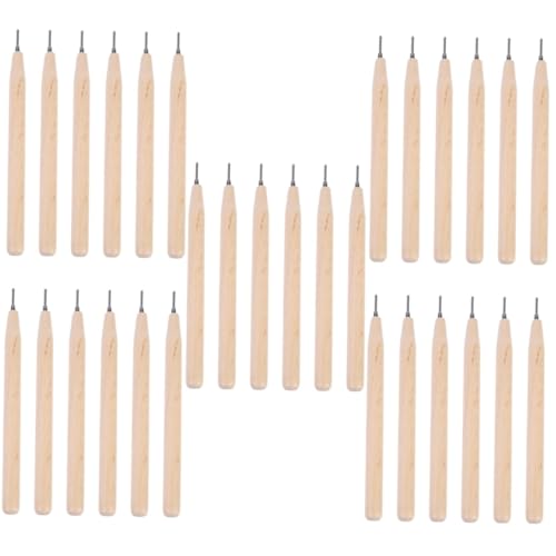 Tofficu 5 Sätze Teiliges Papierquilling Werkzeugset Und Quilling Stifte Schlitzwerkzeug Curling Nadel Für DIY Papierkunst Und Kartenherstellung Langlebig Und Rostfrei 6 Stück * 5 von Tofficu