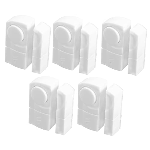 Tofficu 5 Stück Einbrecheralarm Fenster Sensoren Fensteralarmsensoren Magnetischer Türsensor Fensteralarm Fürs Büro Türalarm Für Tür- Und Fenstersensor Plastik Weiß Tofficu 5 Stück Einbrecheralarm Fenster Sensoren Fensteralarmsensoren Magnetischer Türsensor Fensteralarm Fürs Büro Türalarm Für Tür- Und Fenstersensor Plastik Weiß von Tofficu